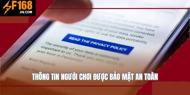 Các dữ liệu cá nhân mà F168 thu thập từ người dùng